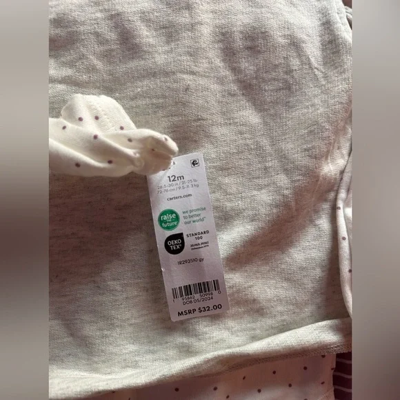 Baby Girls bundle of 3 outfits 12 months - Picture 5 of 10